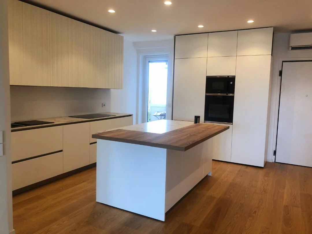 Cucina moderna installata